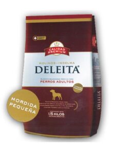DELEITA  PREMIUM ADULTOS MORDIDA PEQUEÑA  X  10 KG