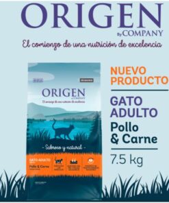 Origen Gato Adulto Pollo & Carne   x 7.5 kgs