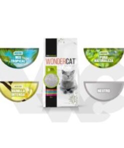 Piedras Sanitarias Wondercat Microgranulado Perfumado Vainilla Intensa  x 2 DM3