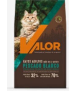 VALOR  GATOS PREMIUM  32% Proteinas  x 8 kgs