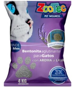 Arena Aglutinante  Zootec  LAVANDA x 4 Kgs