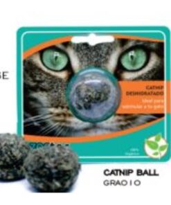 Juguete Pelota Para Gatos De Hierba Gatera Catnip Ball Zootec