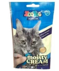 Snack Cremoso Para Gatos Moisty Cream Pollo 5 x 15 grs